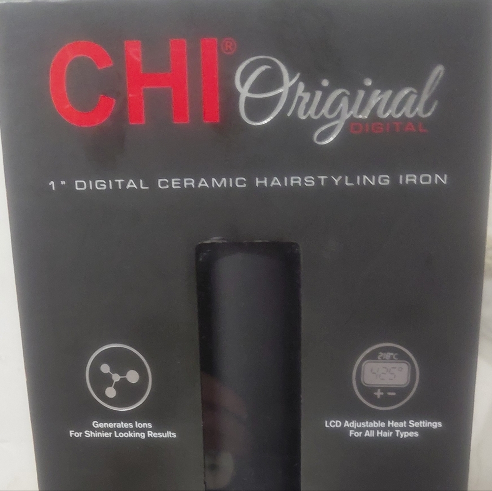 CHI Original Digital Ceramic Hairstyling Iron - Black